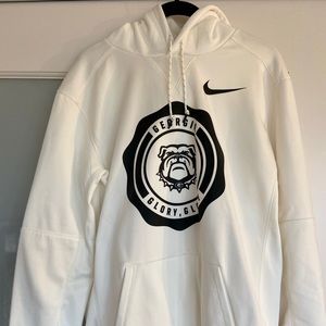 Georgia Nike Hoodie - Large